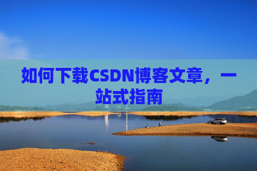 如何下载CSDN博客文章,一站式指南